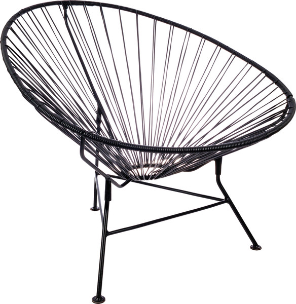 Изображение товара Кресло садовое M-Group Ракушка / 12230400 (черный)