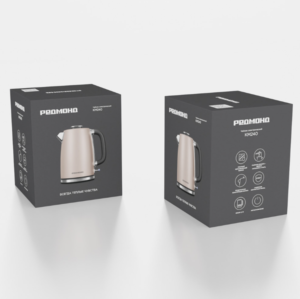 Изображение товара Электрочайник Redmond KM240 (бежевый)