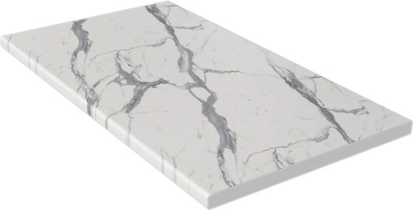 Изображение товара Кухонный гарнитур Интерлиния Мила Матте 1.5x2.6 Б (дуб вотан/черный/белый гранит)