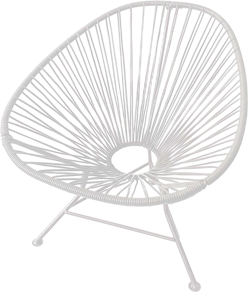 Изображение товара Кресло садовое M-Group Ракушка мини / 12340100 (белый)