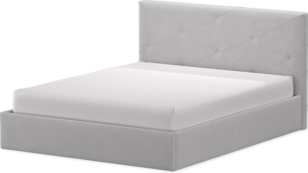 Изображение товара Двуспальная кровать Аквилон Ромео 16 ПМ (велюр грей)