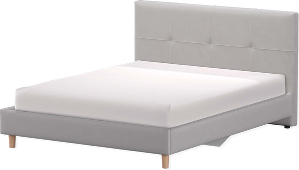 Изображение товара Двуспальная кровать Аквилон Венера 16 М (велюр грей)