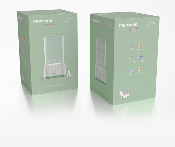 Изображение товара Стерилизатор-подогреватель для бутылочек Redmond BC5201 (белый)