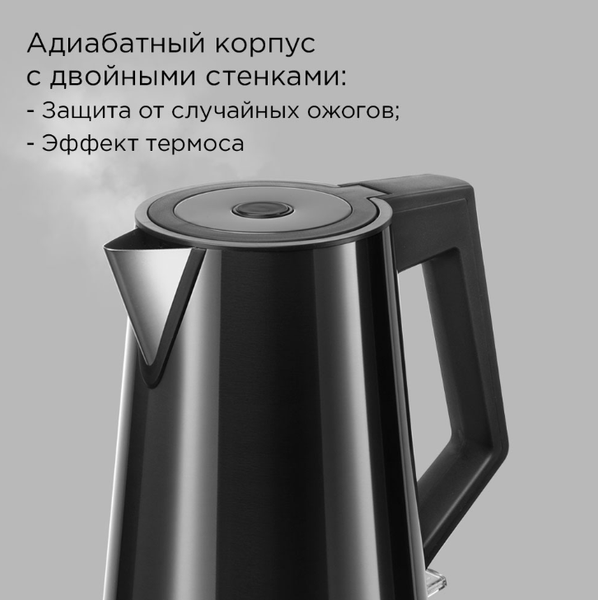 Изображение товара Электрочайник Redmond KM244 (черный)