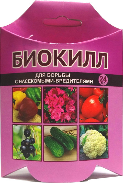 Изображение товара Инсектицид Биокилл от насекомых-вредителей (24мл)