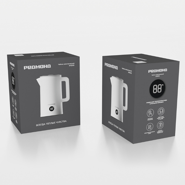 Изображение товара Электрочайник Redmond KM245 (белый)