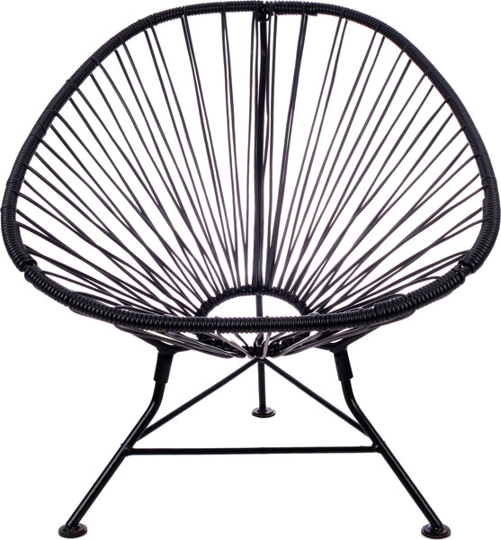 Изображение товара Кресло садовое M-Group Ракушка мини / 12340400 (черный)