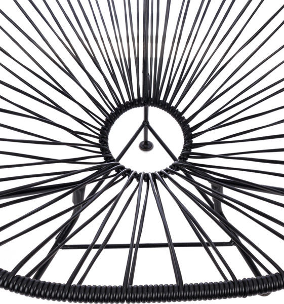 Изображение товара Кресло садовое M-Group Ракушка мини / 12340400 (черный)