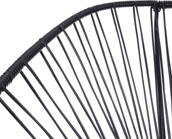 Изображение товара Кресло садовое M-Group Ракушка мини / 12340400 (черный)