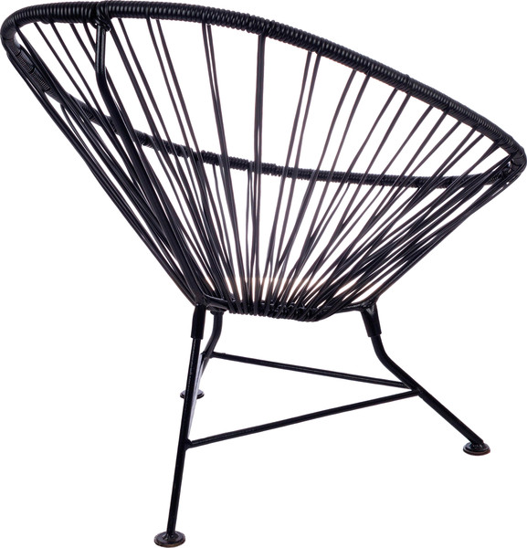 Изображение товара Кресло садовое M-Group Ракушка мини / 12340400 (черный)