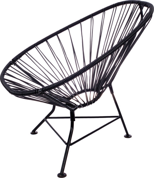 Изображение товара Кресло садовое M-Group Ракушка мини / 12340400 (черный)
