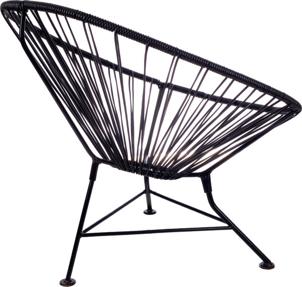 Изображение товара Кресло садовое M-Group Ракушка мини / 12340400 (черный)