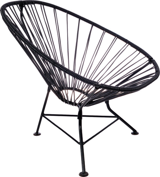 Изображение товара Кресло садовое M-Group Ракушка мини / 12340400 (черный)