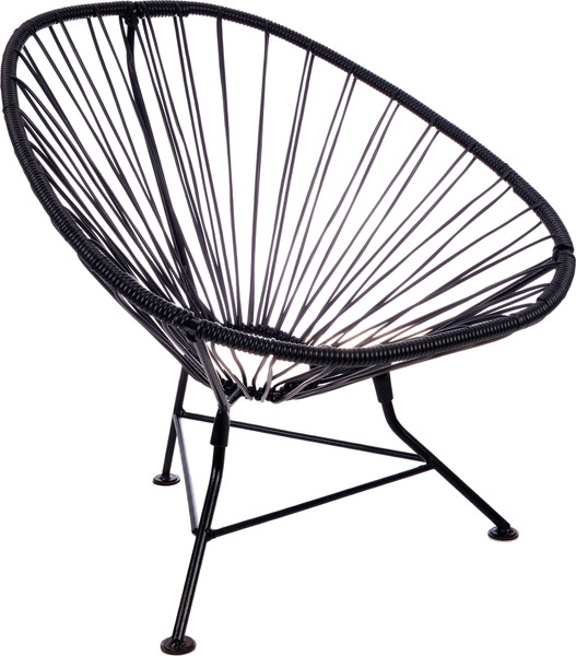 Изображение товара Кресло садовое M-Group Ракушка мини / 12340400 (черный)