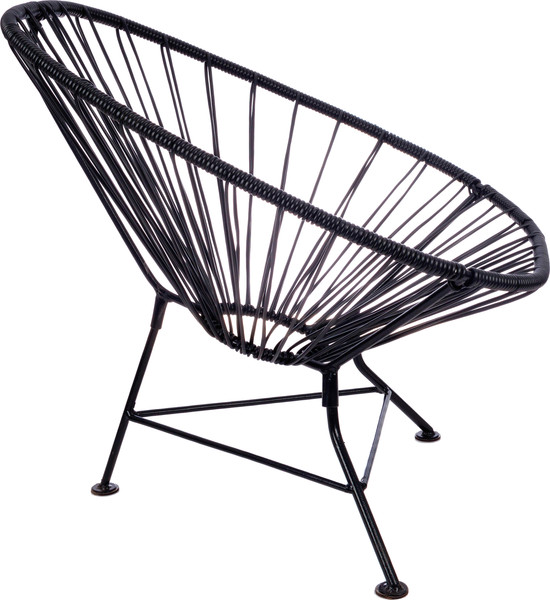 Изображение товара Кресло садовое M-Group Ракушка мини / 12340400 (черный)