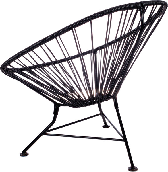 Изображение товара Кресло садовое M-Group Ракушка мини / 12340400 (черный)