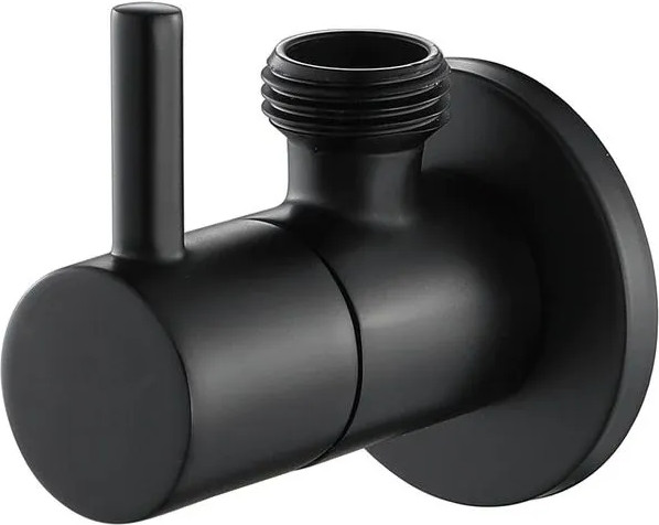 Изображение товара Шаровой кран Tim Угловой BL5825S.BK