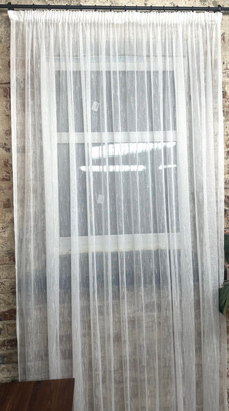 Изображение товара Гардина КронасМАрт Натур 300x270 (белый)