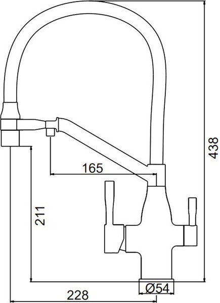 Изображение товара Смеситель Frap F4397-5