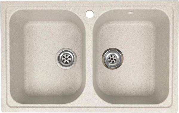 Изображение товара Мойка кухонная Granrus GR-785 W (песочный)