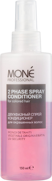 Изображение товара Спрей для волос Mone Professional Двухфазный для окрашенных волос (150мл)