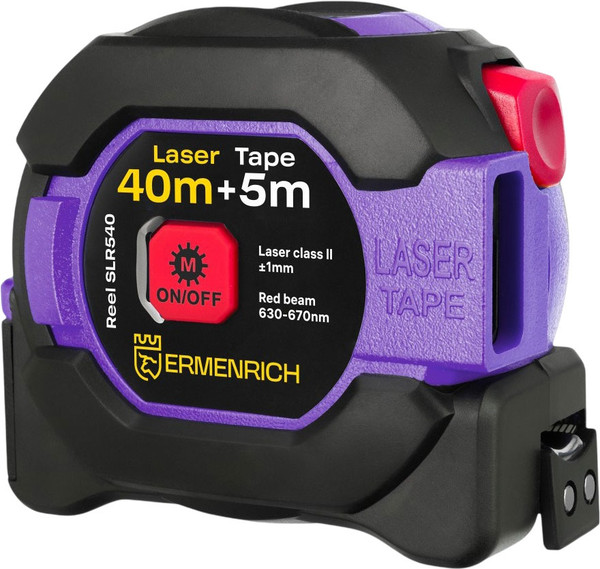 Изображение товара Лазерный дальномер Ermenrich Reel SLR540 / 84581 (фиолетовый)