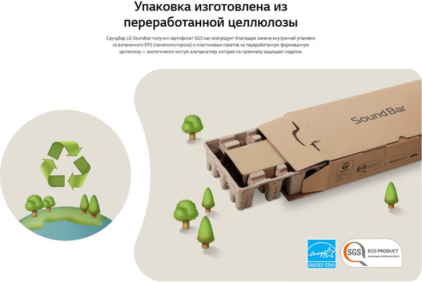 Изображение товара Звуковая панель (саундбар) LG S80TR (черный)