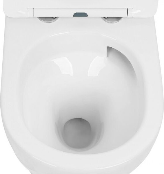 Изображение товара Унитаз подвесной с инсталляцией Abber Bequem AC1100T-AC0105-AC0121MW (с кнопкой смыва)