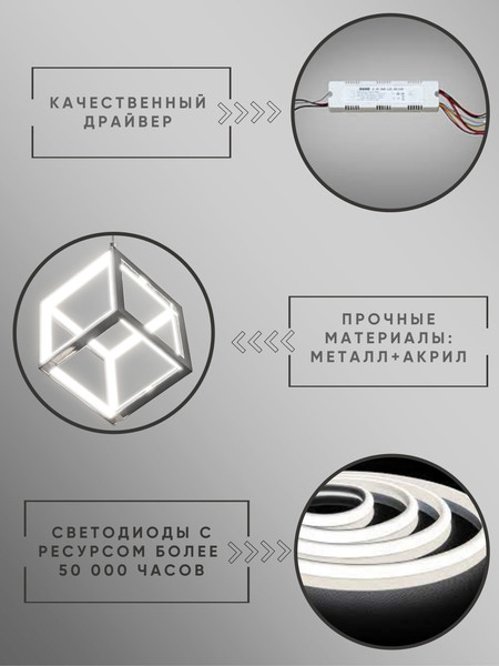 Изображение товара Потолочный светильник Aitin-Pro PP811/1 (хром)