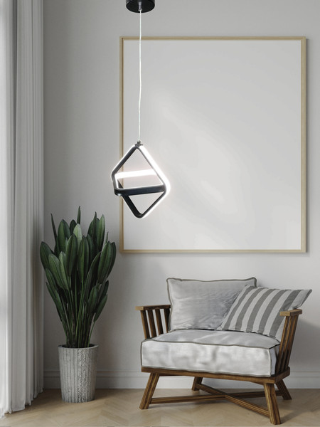 Изображение товара Потолочный светильник Aitin-Pro PP801/1 (черный)