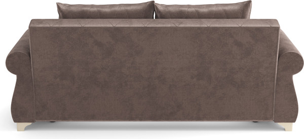Изображение товара Диван Олмеко Порто М (велюр, тенерифе стоун/велюр, тенерифе шоколад)
