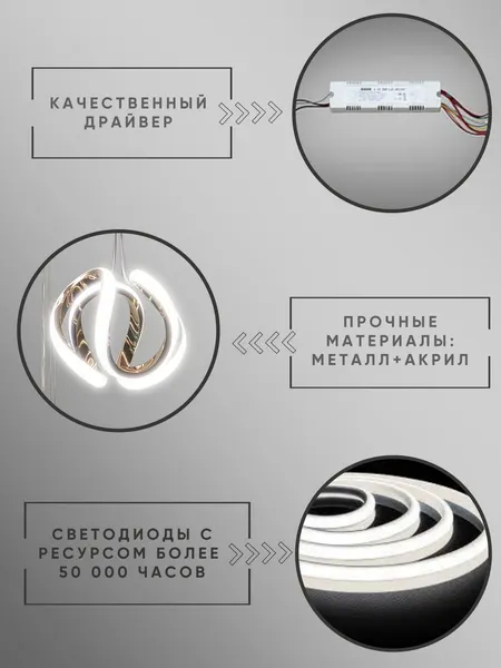 Изображение товара Люстра Aitin-Pro PP1093/3 (золото)