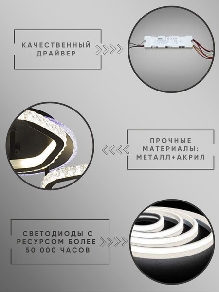Изображение товара Люстра Aitin-Pro YH473/3 RGB