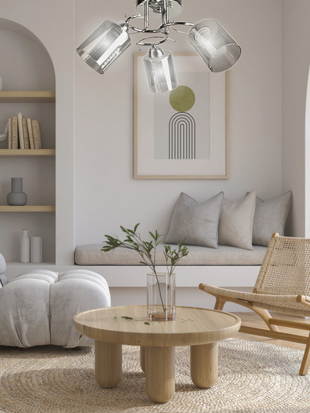 Изображение товара Люстра Aitin-Pro НПБ 02-3x60-101 / 8361/3 (хром)