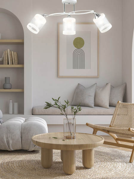 Изображение товара Спот Aitin-Pro НПБ 02-3x60-101 / N6211/3 (белый/хром)