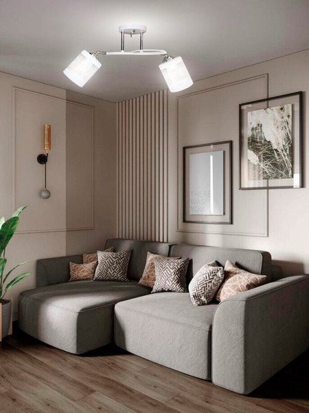 Изображение товара Спот Aitin-Pro НПБ 02-2x60-101 / N6211/2 (белый/хром)