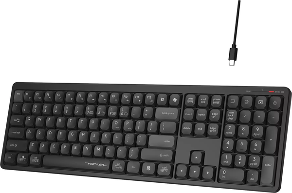 Изображение товара Клавиатура A4Tech Fstyler FBX55C (черный)