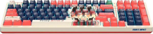 Изображение товара Клавиатура Bloody AT98 Proxy Boom (бежевый/красный)