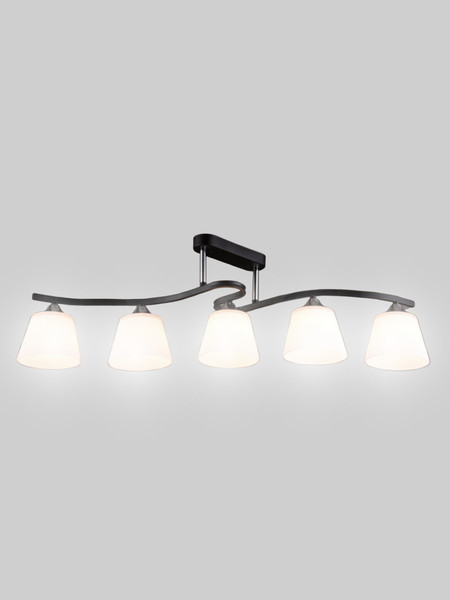 Изображение товара Люстра Aitin-Pro НПБ 02-5х60-101 / N3532/5 (черный/хром)