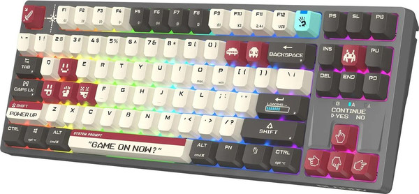 Изображение товара Клавиатура A4Tech Bloody WS87 (серый/красный)