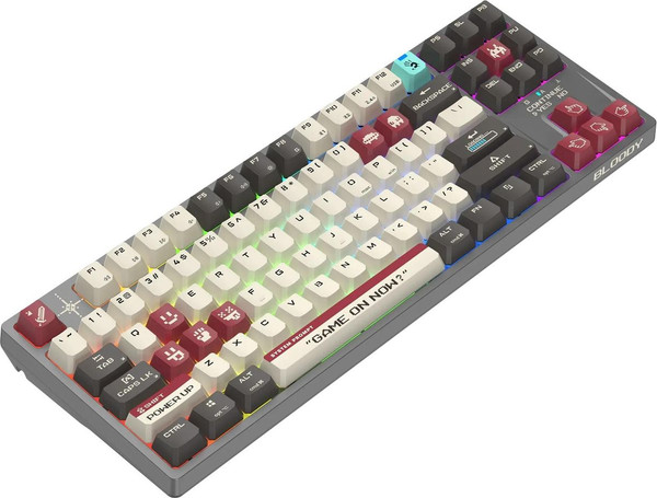Изображение товара Клавиатура A4Tech Bloody WS87 (серый/красный)