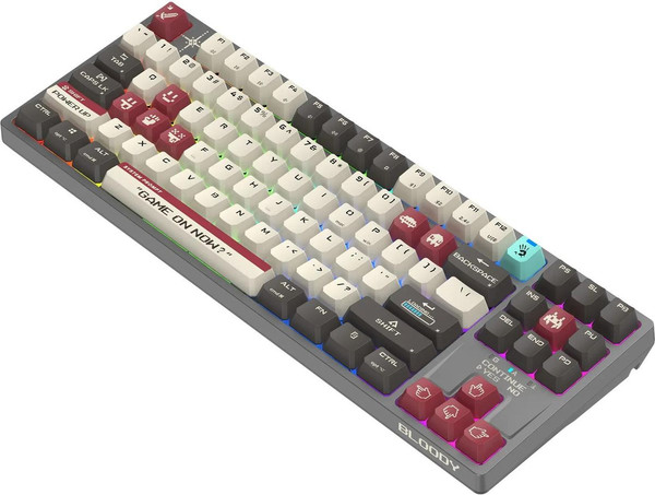 Изображение товара Клавиатура A4Tech Bloody WS87 (серый/красный)