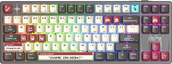 Изображение товара Клавиатура A4Tech Bloody WS87 (серый/красный)