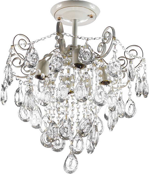 Изображение товара Люстра Aitin-Pro НПБ 02-4х60-105 / 96020/4 (белый/золотая патина)