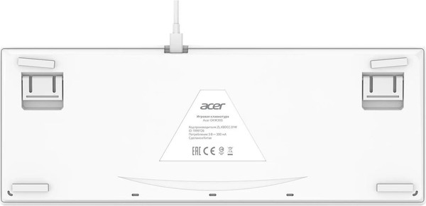 Изображение товара Клавиатура Acer OKW305 / ZL.KBDCC.01W (белый)