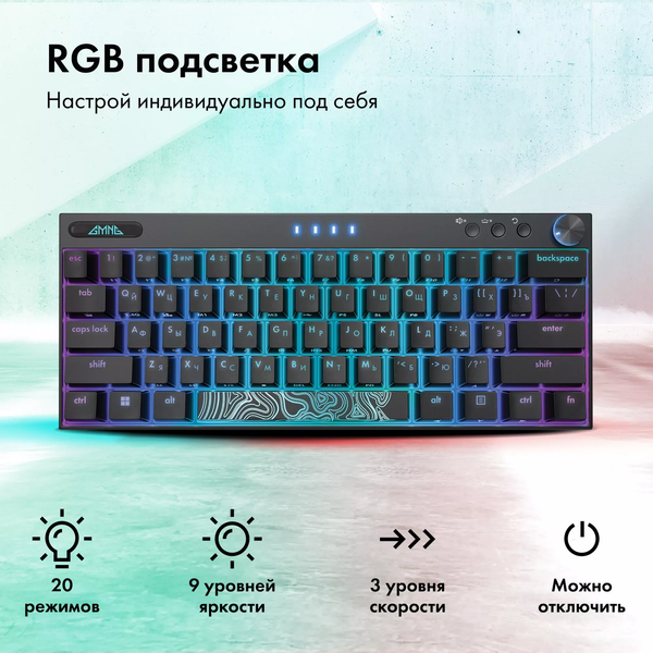 Изображение товара Клавиатура GMNG GG-KB500XW (черный)