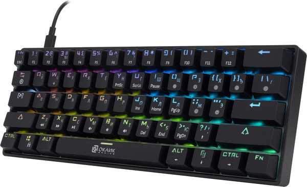 Изображение товара Клавиатура Оклик K713X (черный)
