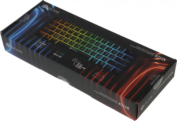 Изображение товара Клавиатура Оклик K713X (черный)