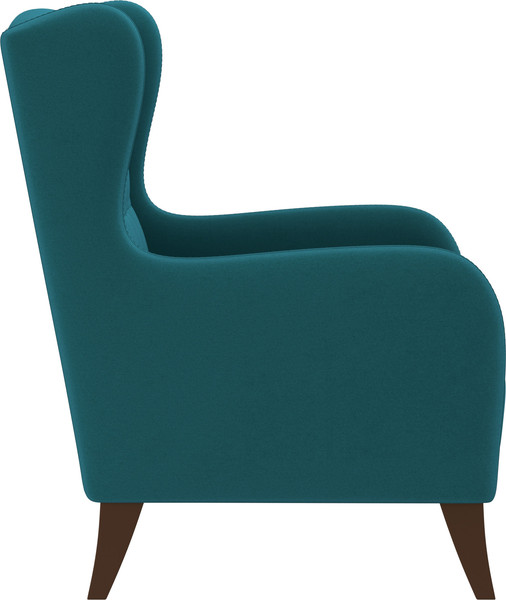 Изображение товара Кресло мягкое Олмеко ЕвроМагнат М (велюр, тенерифе изумруд)