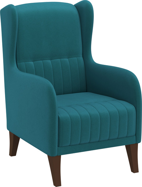 Изображение товара Кресло мягкое Олмеко ЕвроМагнат М (велюр, тенерифе изумруд)